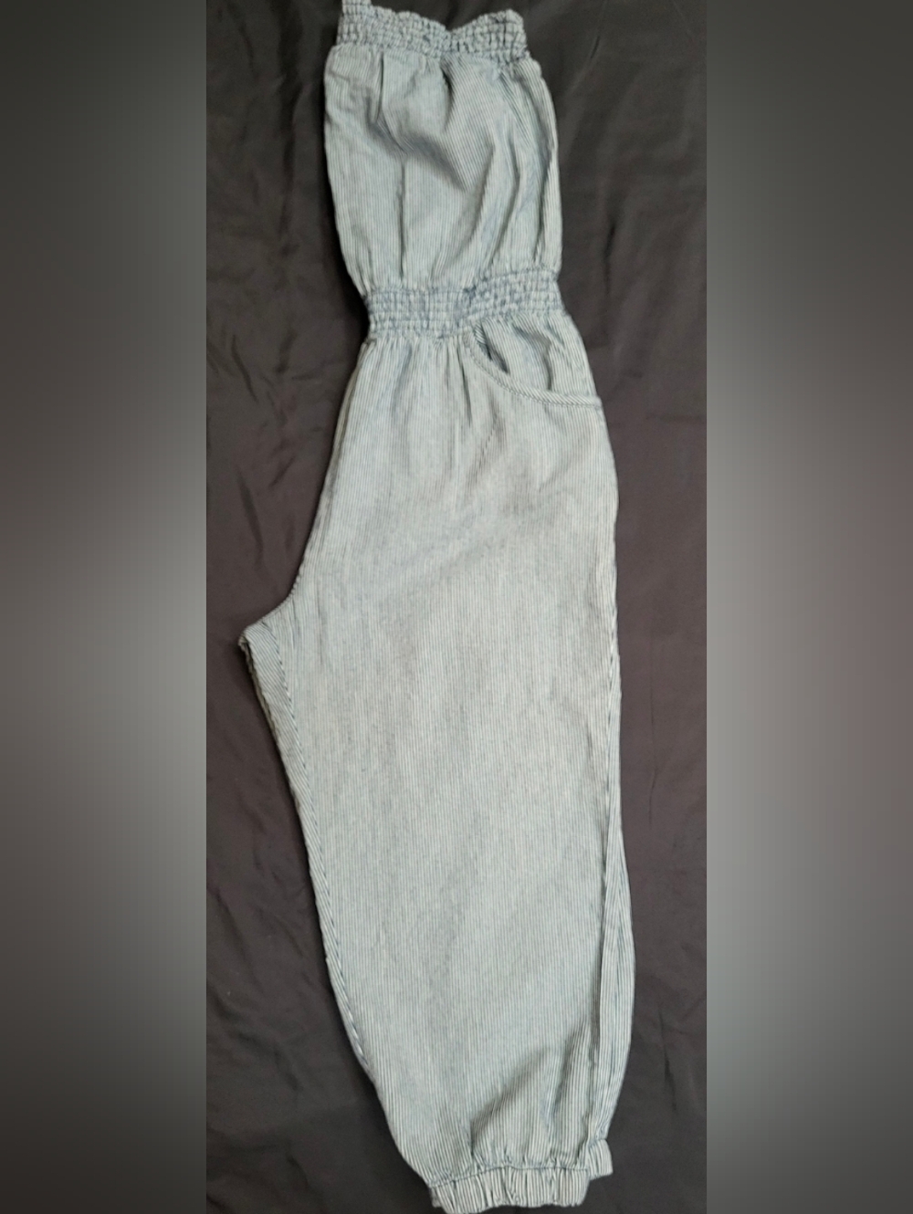Love By Chesley Blue/White Jumpsuit Women Sixe XL - Picture 7 of 9